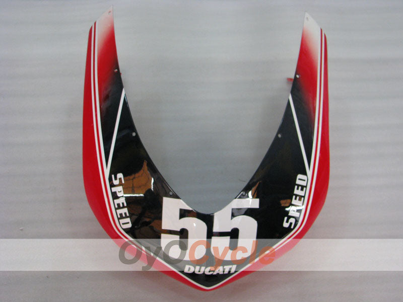 Injection Fairing kit for 09-11 Ducati 1198 - Red, White, Black - Factory Style #OYO87906244