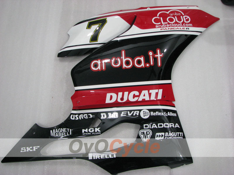 Injection Fairing kit for 11-14 Ducati 1199 - Red, White, Black - aruba.it #OYO87906259