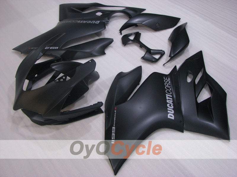 Injection Fairing kit for 11-14 Ducati 1199 - Black - Factory Style #OYO87906260 Secondary image