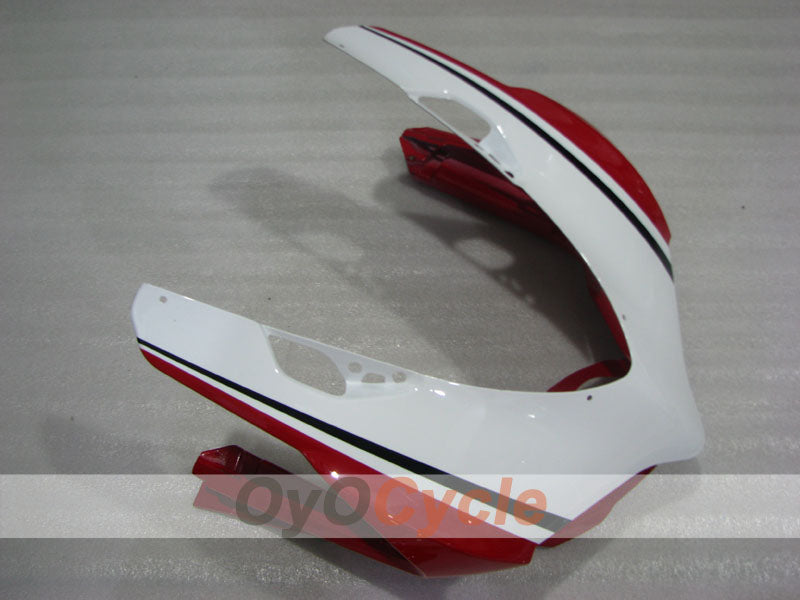 Injection Fairing kit for 11-14 Ducati 1199 - Red, White - Factory Style #OYO87906262