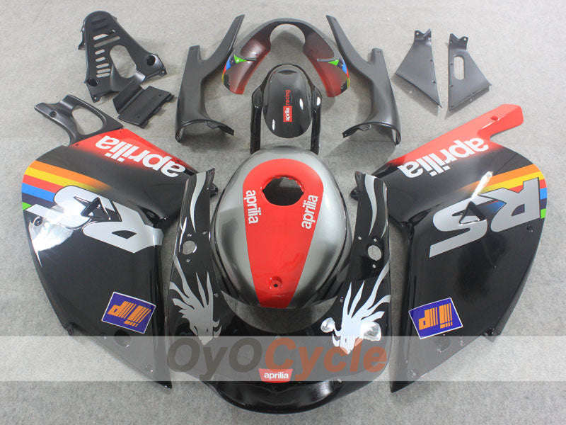 Fairing kit for 01-05 Aprilia RS125 - Black, Grey - Factory Style #OYO87906263