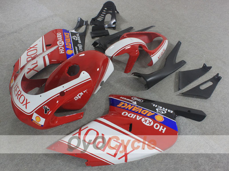 Fairing kit for 01-05 Aprilia RS125 - Red, White - Xerox #OYO87906264 Main image