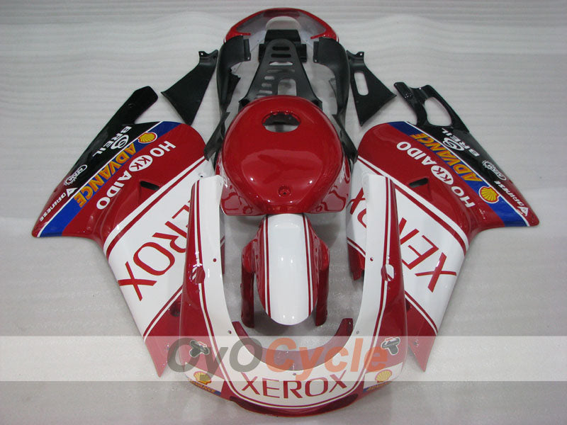 Fairing kit for 01-05 Aprilia RS125 - Red, White - Xerox #OYO87906269