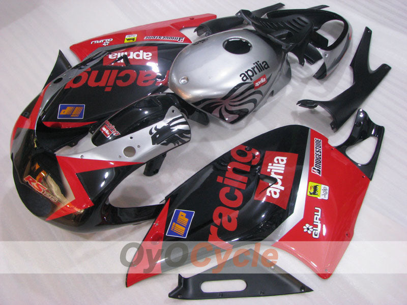 Fairing kit for 01-05 Aprilia RS125 - Red, Black, Silver - Factory Style #OYO87906273