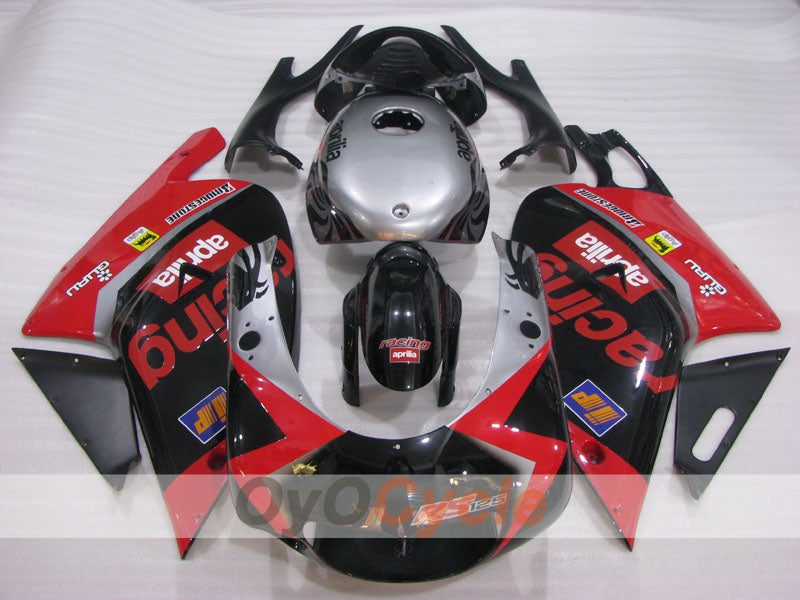 Fairing kit for 01-05 Aprilia RS125 - Red, Black, Silver - Factory Style #OYO87906273
