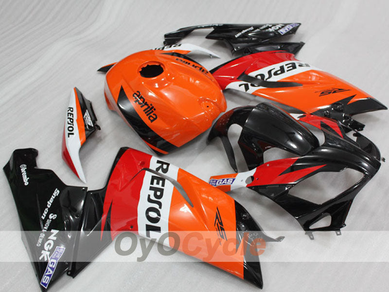 Fairing kit for 06-10 Aprilia RS125 - Red, Orange, Black - PEPSI #OYO87906274