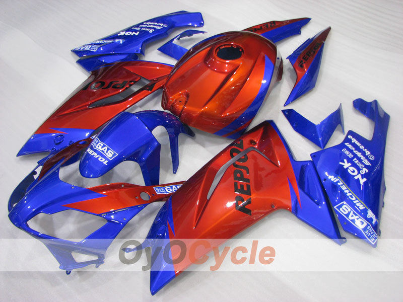Fairing kit for 06-10 Aprilia RS125 - Orange, Blue - Repsol #OYO87906277