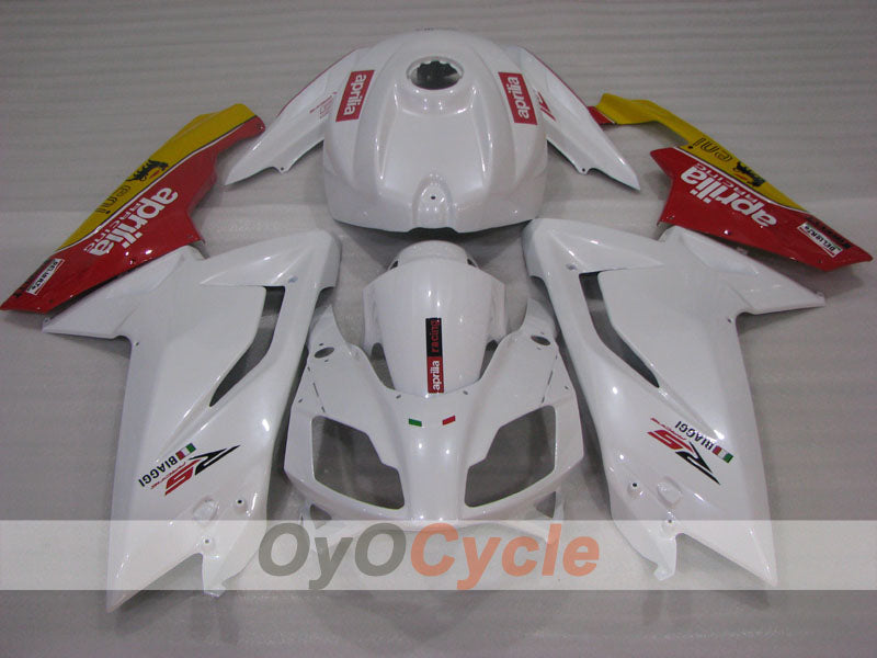 Fairing kit for 06-10 Aprilia RS125 - Red, White - Factory Style #OYO87906278 Secondary image