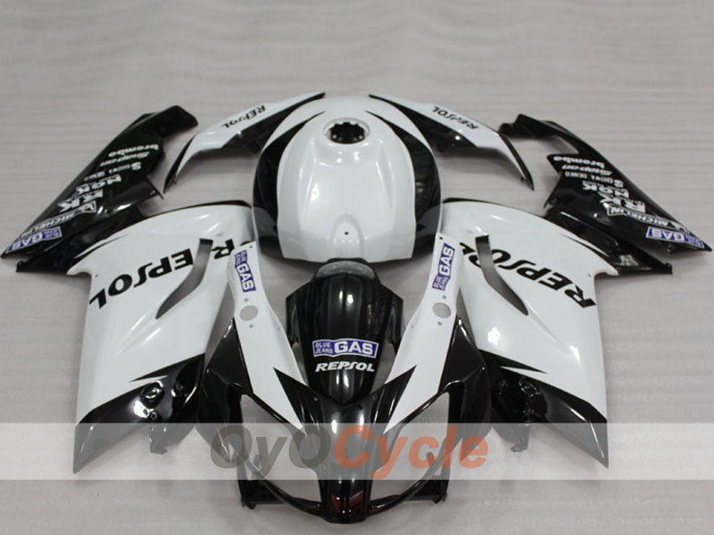 Fairing kit for 06-10 Aprilia RS125 - White, Black - PEPSI #OYO87906282
