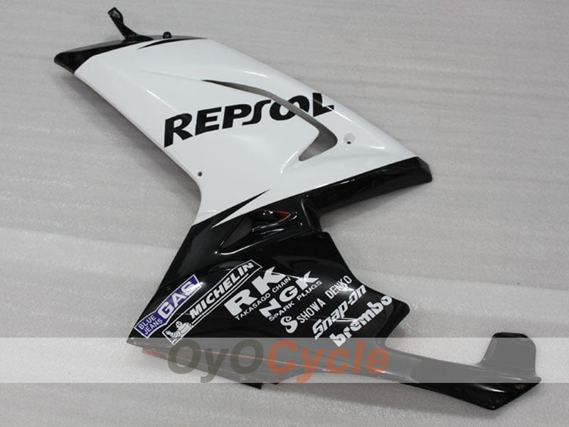 Fairing kit for 06-10 Aprilia RS125 - White, Black - PEPSI #OYO87906282