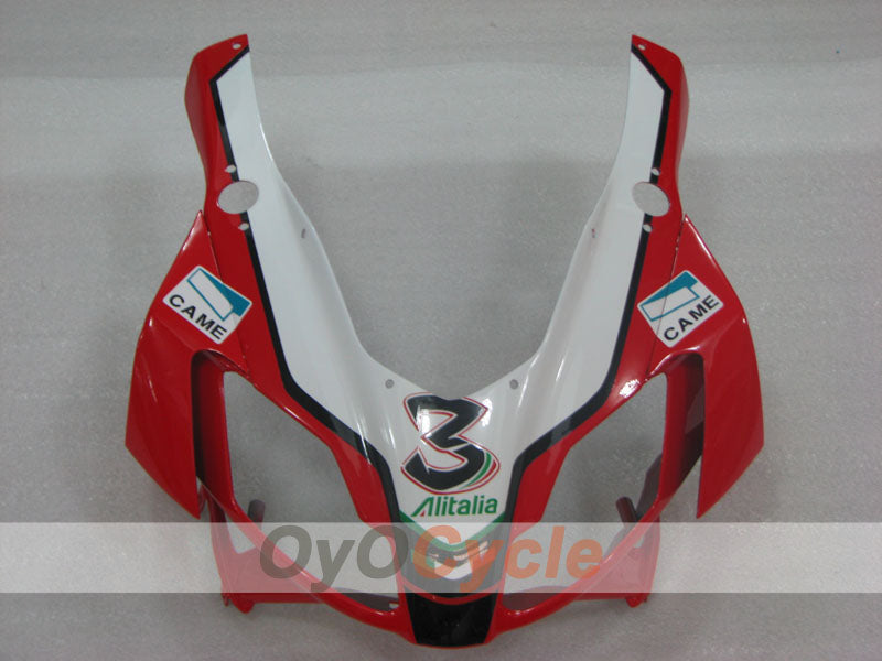 Fairing kit for 06-10 Aprilia RS125 - Red, White - Factory Style #OYO87906284