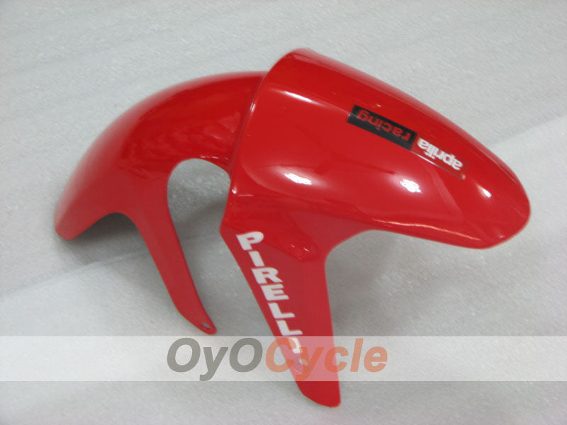 Fairing kit for 06-10 Aprilia RS125 - Red, White - Factory Style #OYO87906284