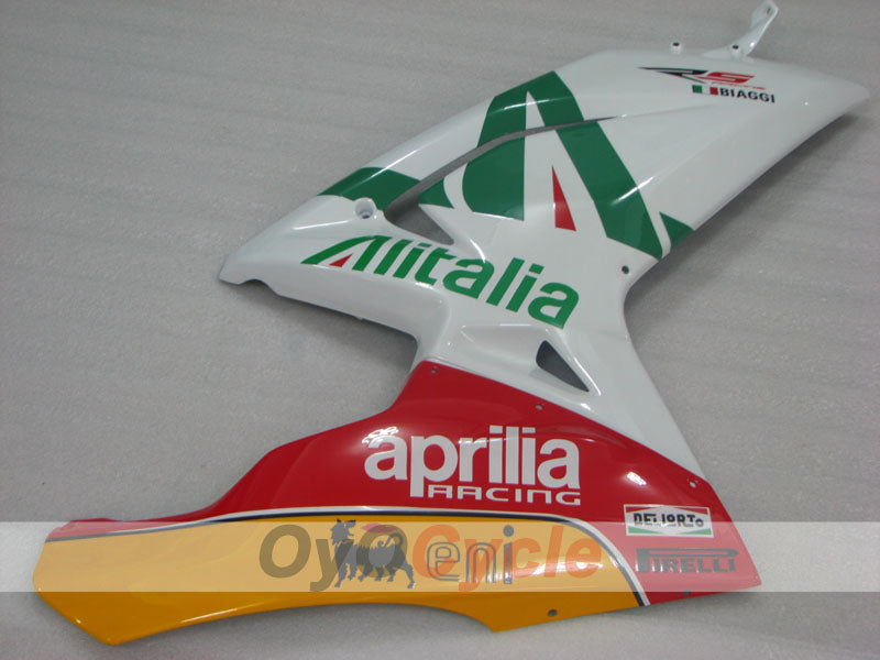 Fairing kit for 06-10 Aprilia RS125 - Red, White - Factory Style #OYO87906284
