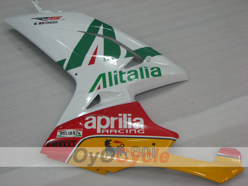 Fairing kit for 06-10 Aprilia RS125 - Red, White - Factory Style #OYO87906284