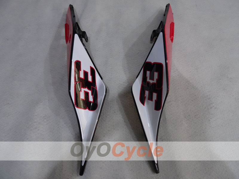 Fairing kit for 09-14 Aprilia RSV4 - Red, White, Silver - #bearacer #OYO87906288