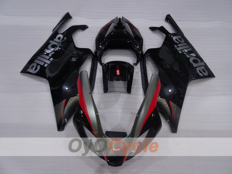 Fairing kit for 03-06 Aprilia RSV1000R - Black, Grey, Matte - Factory Style #OYO87906297 Secondary image