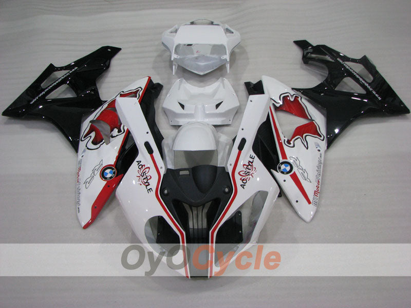 Injection Fairing kit for 09-14 BMW S1000RR - Red, White, Black - Factory Style, Customize #OYO87906298