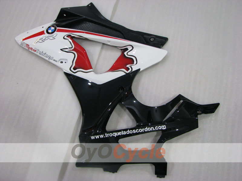 Injection Fairing kit for 09-14 BMW S1000RR - Red, White, Black - Factory Style, Customize #OYO87906298