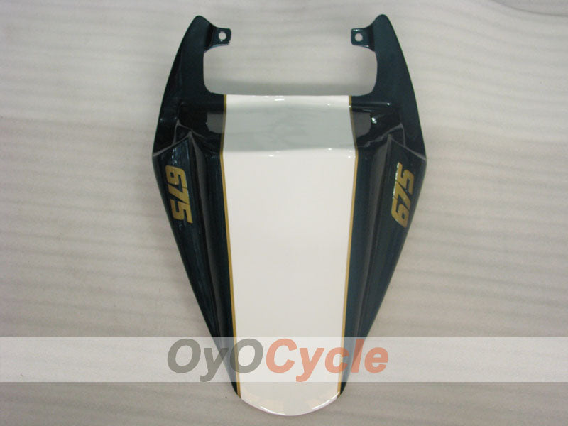 Injection Fairing kit for 06-08 Triumph Daytona 675 - White, Black - Factory Style #OYO87906300