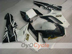 Injection Fairing kit for 06-08 Triumph Daytona 675 - White, Black - Factory Style #OYO87906300