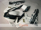 Injection Fairing kit for 06-08 Triumph Daytona 675 - White, Black - Factory Style #OYO87906300
