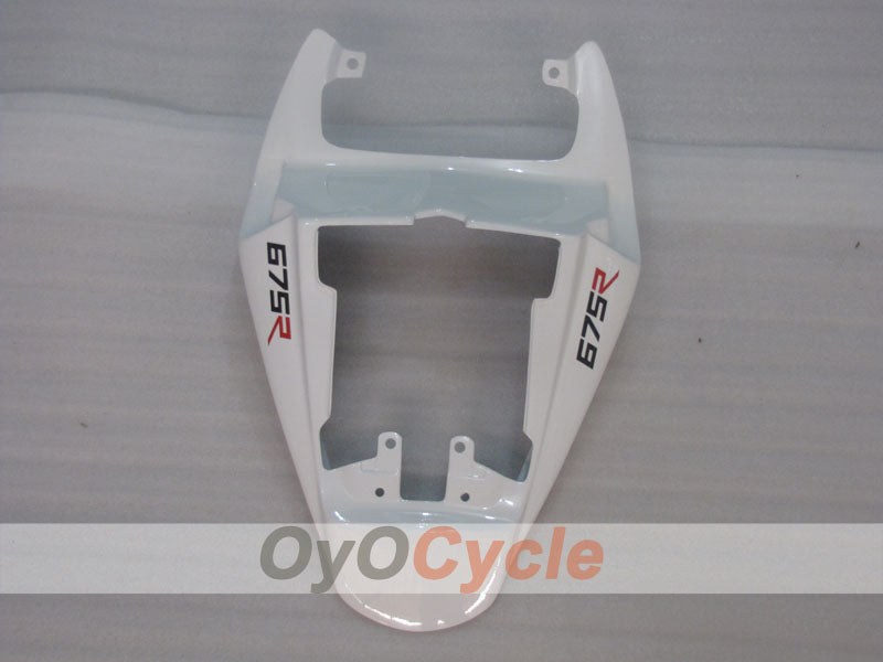 Injection Fairing kit for 06-08 Triumph Daytona 675 - White, Black - Factory Style #OYO87906304