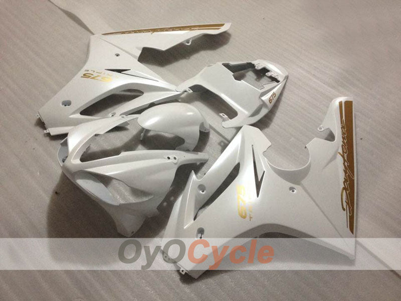 Injection Fairing kit for 09-12 Triumph Daytona 675 - White - Factory Style #OYO87906309