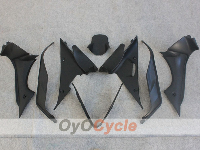 Injection Fairing kit for 13-14 Triumph Daytona 675 - Red, White, Black - DUNLOP #OYO87906311