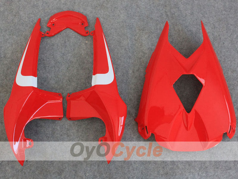Injection Fairing kit for 13-14 Triumph Daytona 675 - Red, White, Black - DUNLOP #OYO87906311