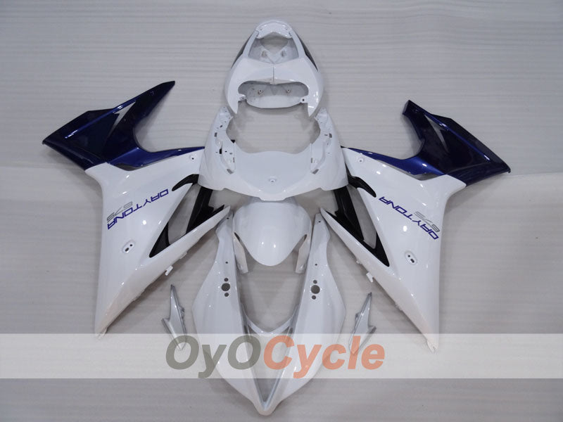 Injection Fairing kit for 13-14 Triumph Daytona 675 - Blue, White - Factory Style #OYO87906312