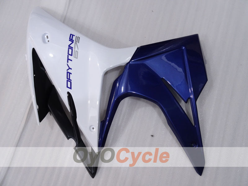 Injection Fairing kit for 13-14 Triumph Daytona 675 - Blue, White - Factory Style #OYO87906312