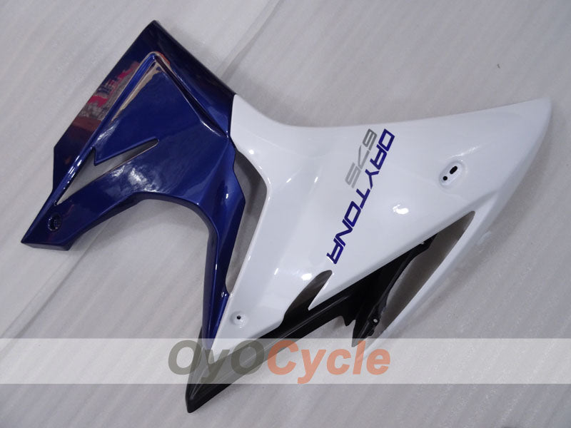 Injection Fairing kit for 13-14 Triumph Daytona 675 - Blue, White - Factory Style #OYO87906312