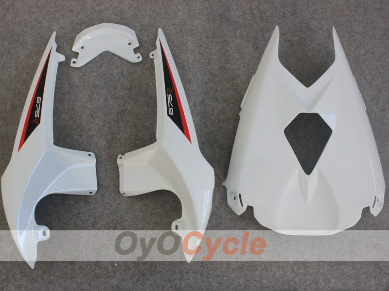Injection Fairing kit for 13-14 Triumph Daytona 675 - White, Black - Factory Style #OYO87906313