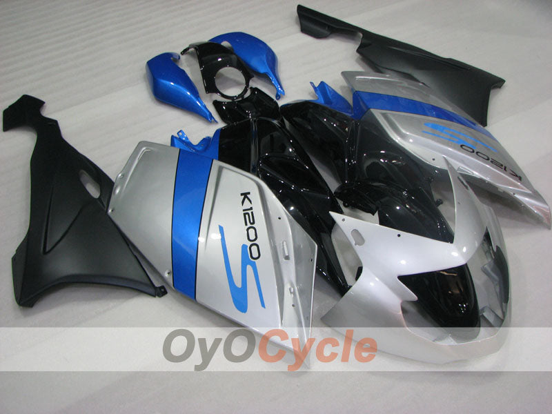 Fairing kit for 05-08 BMW K1200S - Blue, Black, Silver - Factory Style, Customize #OYO87906317