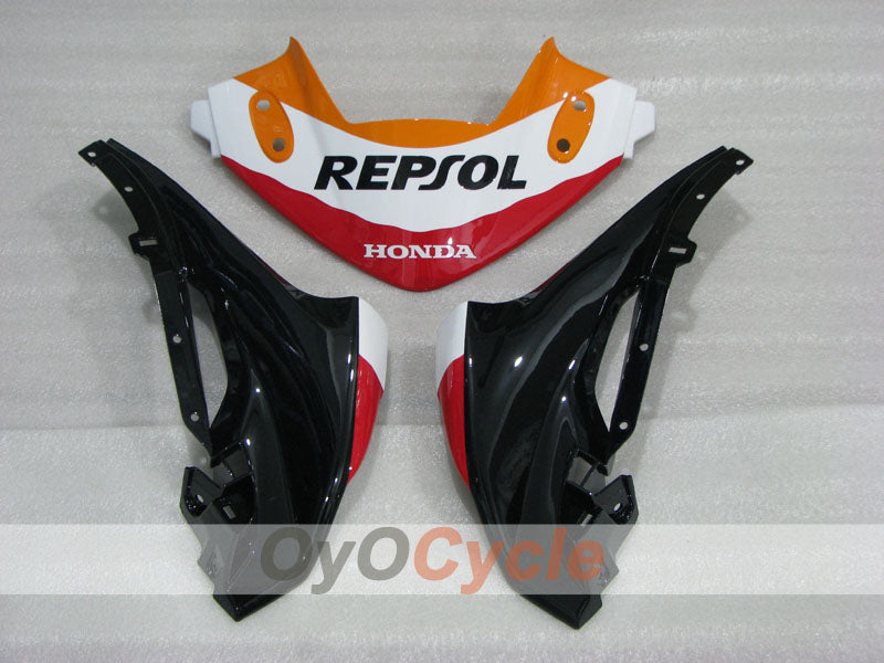 Injection Fairing kit for 11-16 CBR250RR - Orange, White, Black - PEPSI #OYO87906319