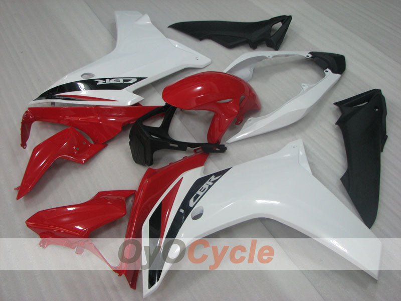 Injection Fairing kit for 11-13 CBR600F - Red, White - MICHELIN, Repsol #OYO87906324 Main image