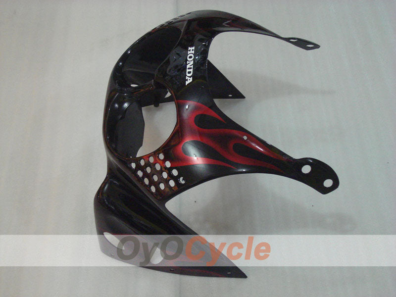 Fairing kit for 92-93 CBR900RR - Red, Black - Flame #OYO87906327