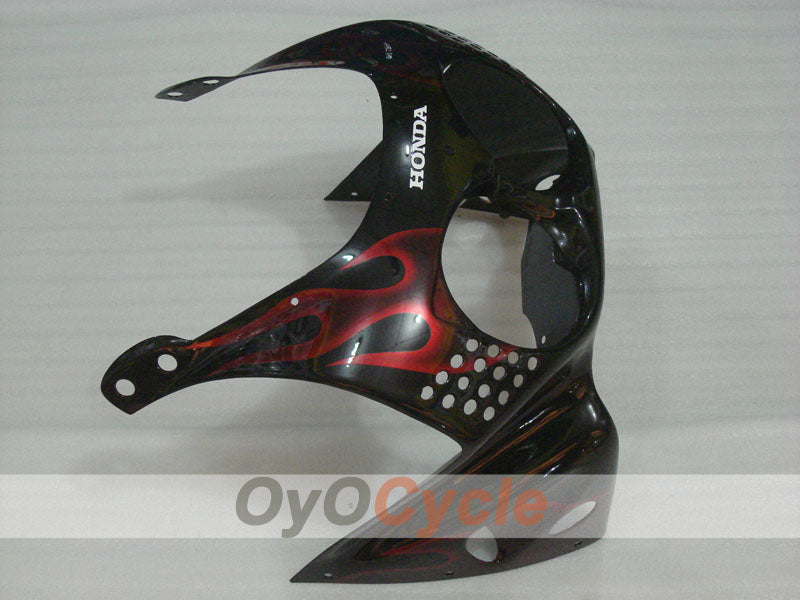 Fairing kit for 92-93 CBR900RR - Red, Black - Flame #OYO87906327