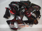 Fairing kit for 92-93 CBR900RR - Red, Black - Flame #OYO87906327