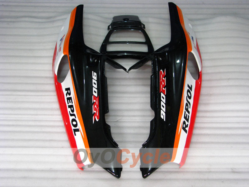 Fairing kit for 92-93 CBR900RR - Red, Orange, Black - Repsol #OYO87906328
