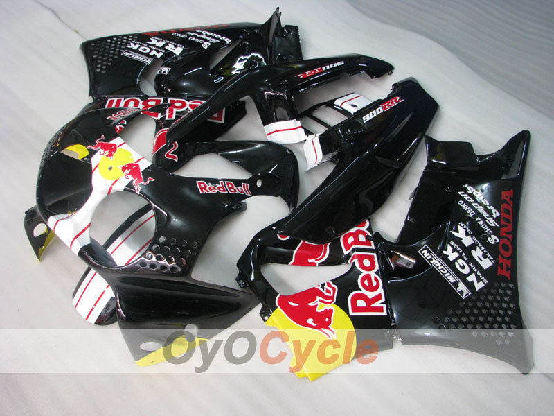 Fairing kit for 92-93 CBR900RR - Black - Red Bull #OYO87906334