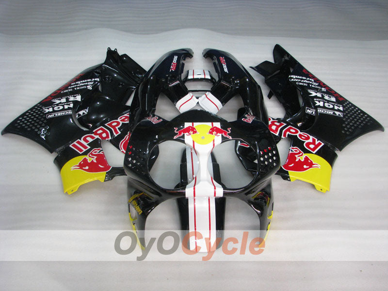 Fairing kit for 92-93 CBR900RR - Black - Red Bull #OYO87906334