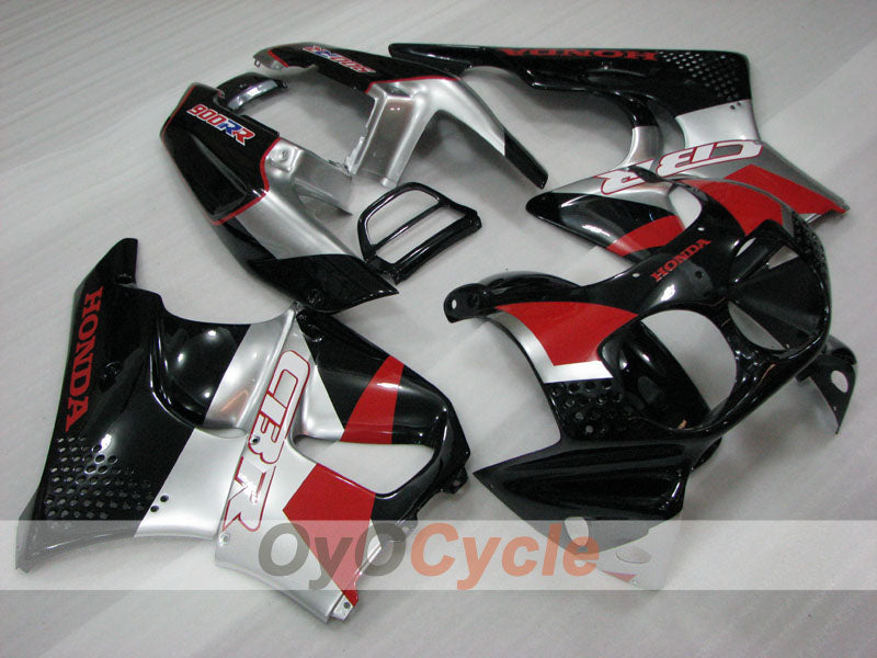 Fairing kit for 92-93 CBR900RR - Red, Black, Silver - Factory Style #OYO87906335 Secondary image