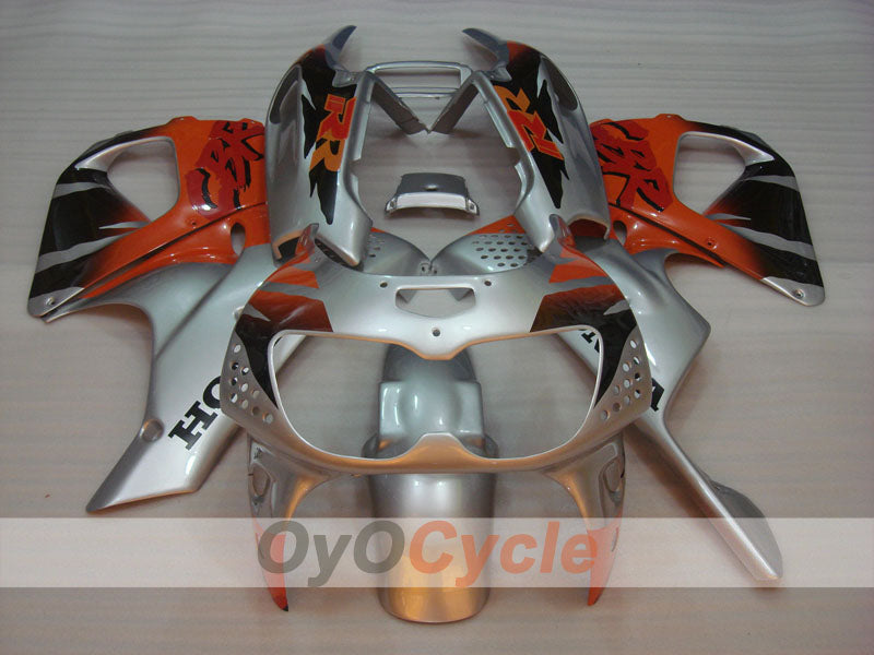 Fairing kit for 94-95 CBR900RR - Orange, Silver - Factory Style #OYO87906337