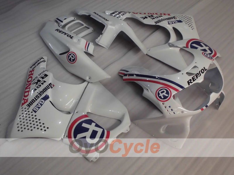 Fairing kit for 94-95 CBR900RR - White - Repsol #OYO87906339 Main image
