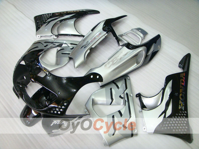 Fairing kit for 94-95 CBR900RR - Black, Silver - Factory Style #OYO87906340