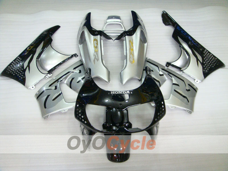 Fairing kit for 94-95 CBR900RR - Black, Silver - Factory Style #OYO87906340