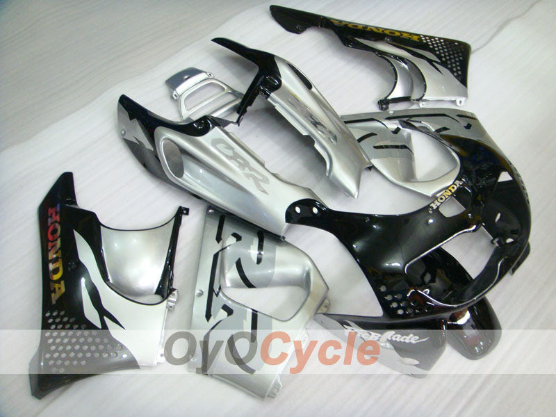 Fairing kit for 94-95 CBR900RR - Black, Silver - Factory Style #OYO87906340