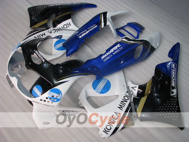 Fairing kit for 94-95 CBR900RR - Blue, White, Black - Konica Minolta #OYO87906341