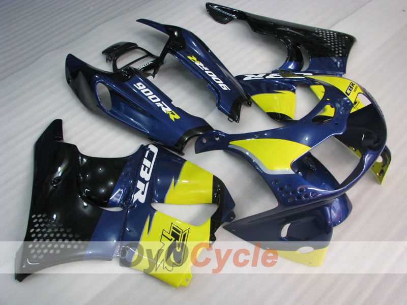 Fairing kit for 94-95 CBR900RR - Yellow, Blue, Black - Factory Style #OYO87906342 Main image